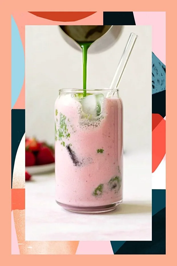 Strawberry Matcha - Çilek Aromalı Matcha, 25 gr